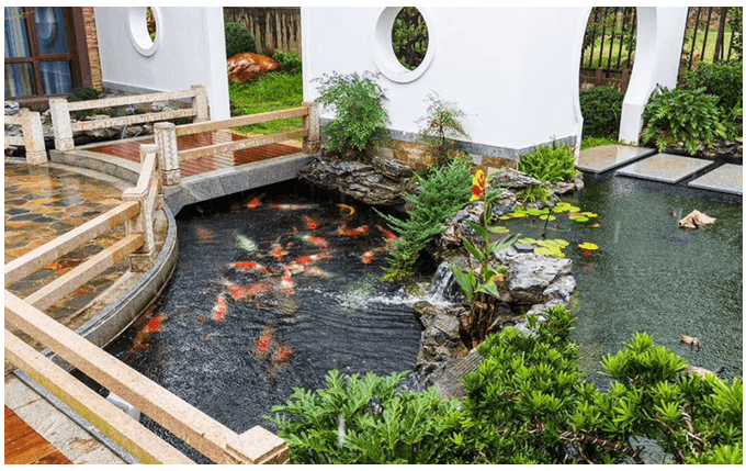 庭院水景 庭院水景
