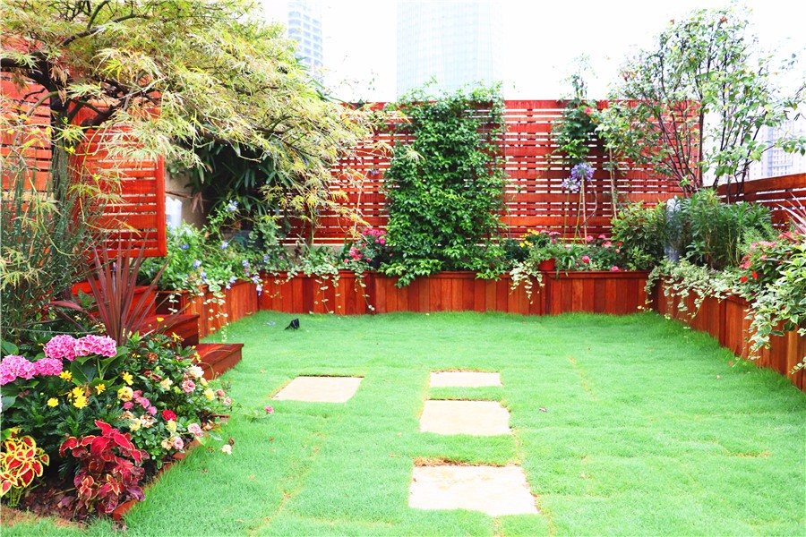 屋頂花園設計,露臺花園設計