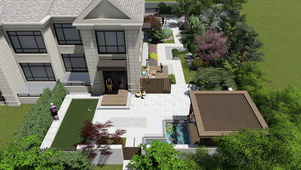 蘭亭景觀 | 宜設而設，精在體宜，不多不少，新中式正好