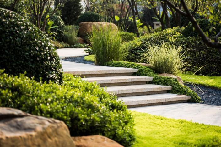 別墅園林景觀設計之石頭擺放技巧