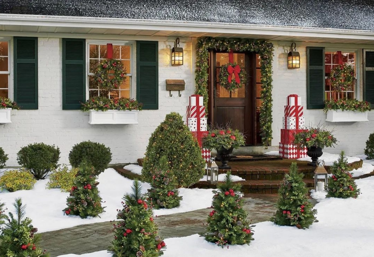 圣誕花園布置方案