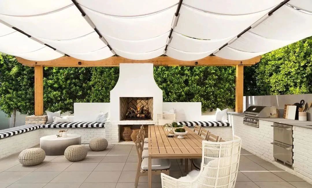 別墅小院，就應該這樣布置！